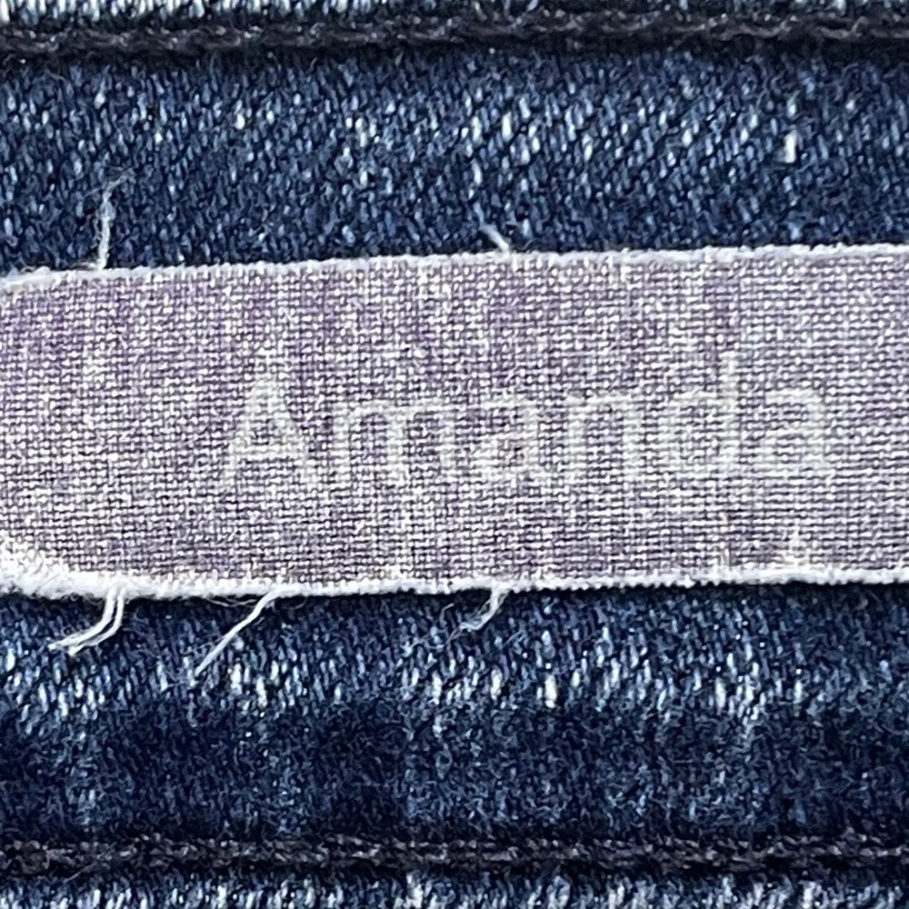 Gloria Vanderbilt AMANDA RETRO WOMENS SIZE 10 Dark Blue Jeans